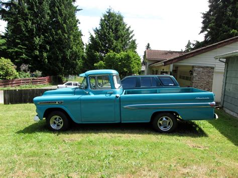 Seattle's Classics: 1958 Chevrolet Apache Fleetside