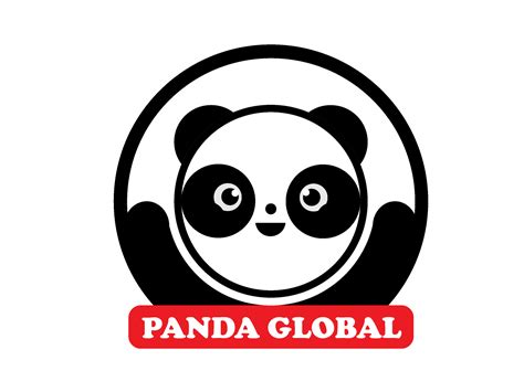 full size logo for Panda Global by Tengiz on Dribbble