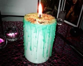 Small Vodun Voodoo Ritual Candle from Kalfou altar