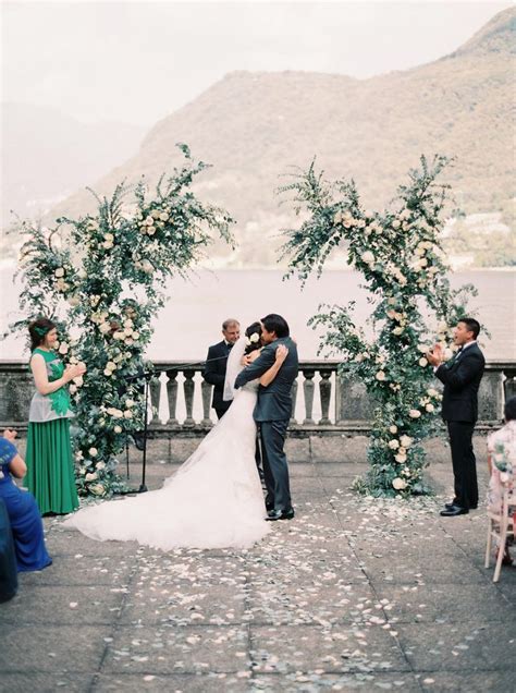 A Lake Como Wedding Planned Abroad | Lake como wedding, Riverside ...