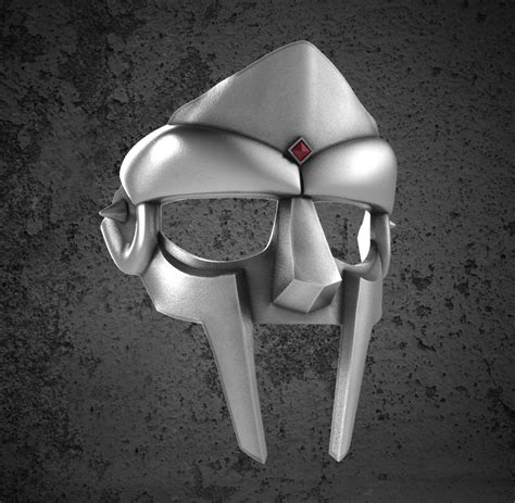 STL file MF Doom Mask 👽・Template to download and 3D print・Cults