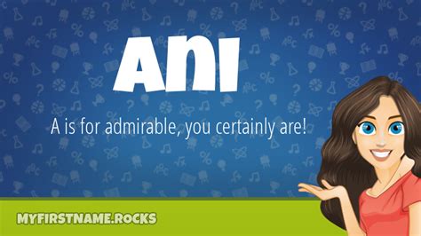 Ani First Name Personality & Popularity