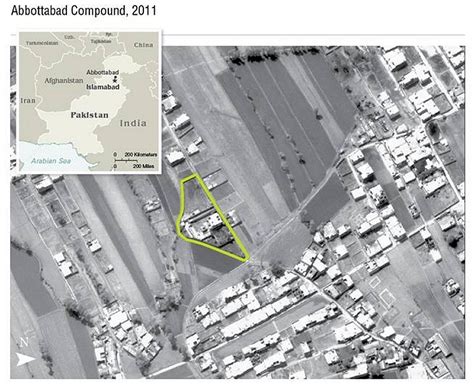 Raid on Osama Bin Laden Compound in Abbottabad, Pakistan - IMINT Imagery