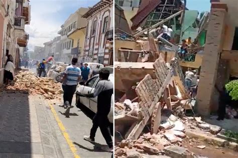 Ecuador hit by strong earthquake