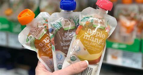 Little Journey Organics Baby Food Puree Pouches Only 79¢ at ALDI