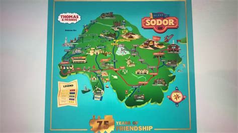 Map Of Sodor Big