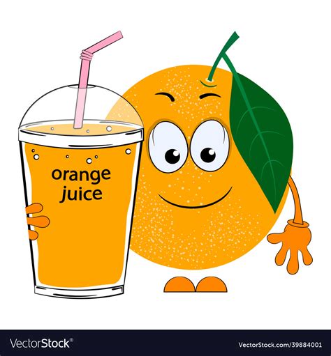 Orange Juice Cartoon Vector Icon Illustration | ubicaciondepersonas.cdmx.gob.mx