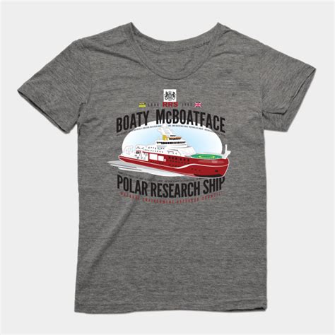 Boaty McBoatface - Boaty Mcboatface Polar Research Shi - T-Shirt ...