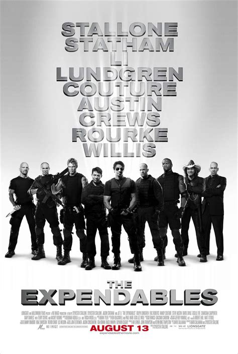 Expendables 1 Movie Poster