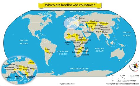 List of more than 40 landlocked countries in the world! | KnowInsiders