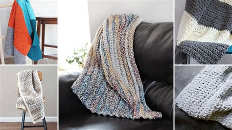 Beginner Quick and Easy Crochet Blanket Patterns - Easy Crochet Patterns