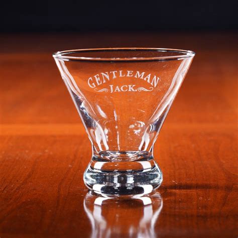 Gentleman Jack Daniel’s Stemless Martini Glass At the whiskey cave Glasses Logo, Shot Glasses ...