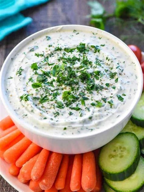 Greek Yogurt Dip • FIVEheartHOME