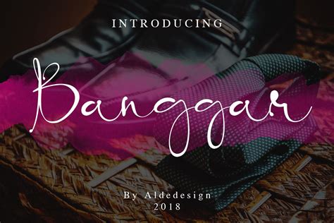 Banggar is an elegant and Modern Signature Font which you can use in any project and make your ...