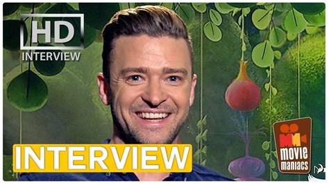 Justin Timberlake talks TROLLS | exclusive interview at Dreamworks ...