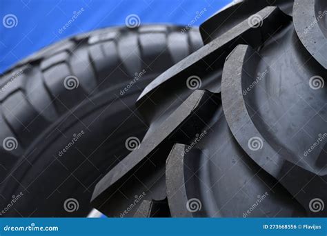 Big Black Truck tires stock photo. Image of automobile - 273668556