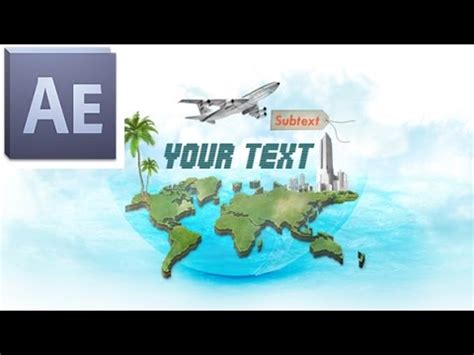 Free Travel Intro (After Effect Template) - YouTube