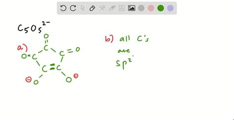 SOLVED:In addition to carbonate ion, carbon and oxygen form the croconate ion, a polyatomic ion ...