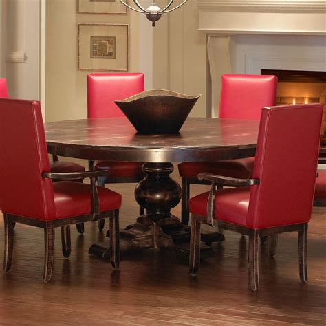 Canadel Champlain - Custom Dining Customizable Round Dining Table with Pedestal Base | Belfort ...