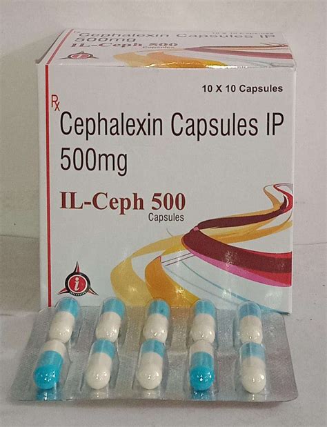 Cephalexin Capsules 500mg (IL-Ceph) - Integrated laboratories Pvt. Ltd.