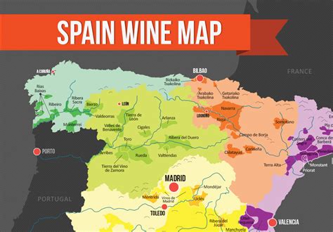 Map of Spain Wine Regions | Wine Folly