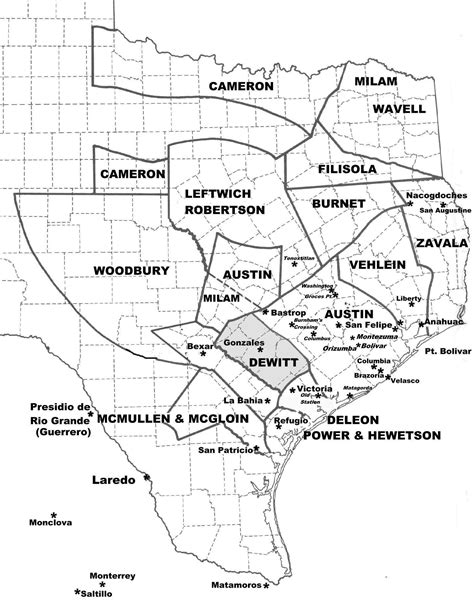 Texas Land Grants Map | Business Ideas 2013