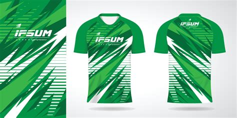 green jersey sport uniform shirt design template 20929879 Vector Art at ...