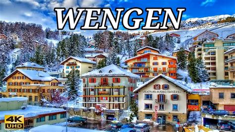 Wengen Switzerland 4K 🇨🇭 - A Magical Swiss Village of the Jungfrau Region 4K Ultra HD - YouTube