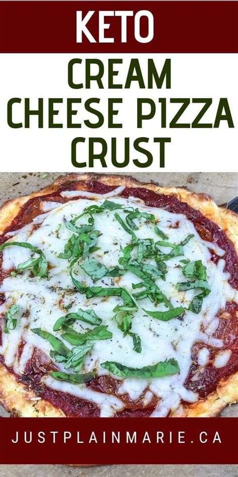 Keto Cream Cheese Pizza Crust | Just Plain Cooking | Recipe | Cheese crust pizza, Cream cheese ...