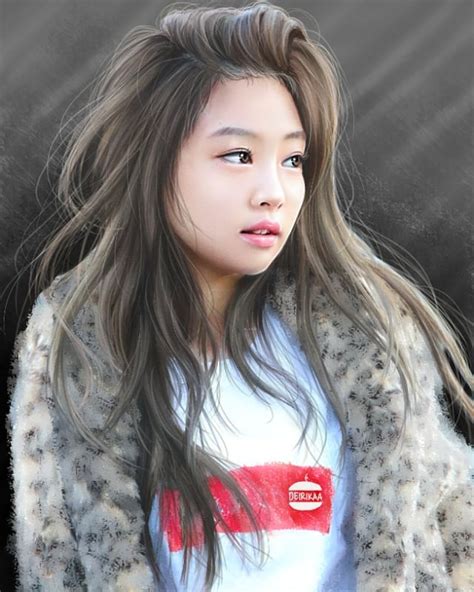 Jennie Kim - Jennie (BLACKPINK) Fan Art (41856128) - Fanpop