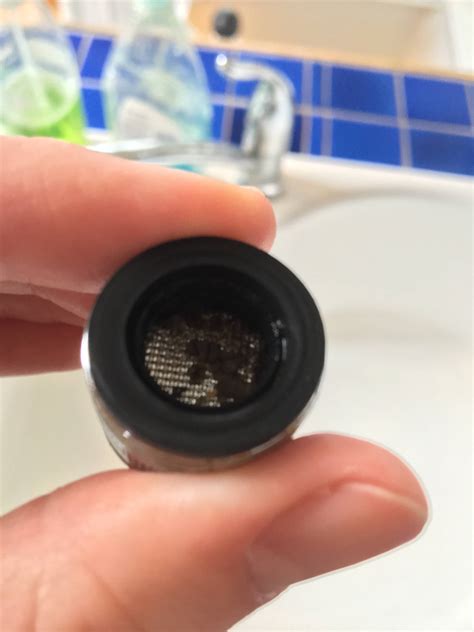 Weird junk accumulating in kitchen faucet aerator? - Home Improvement ...