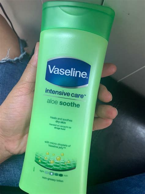 Vaseline Intensive Care Aloe Vera Lotion reviews in Body Lotions & Creams - ChickAdvisor