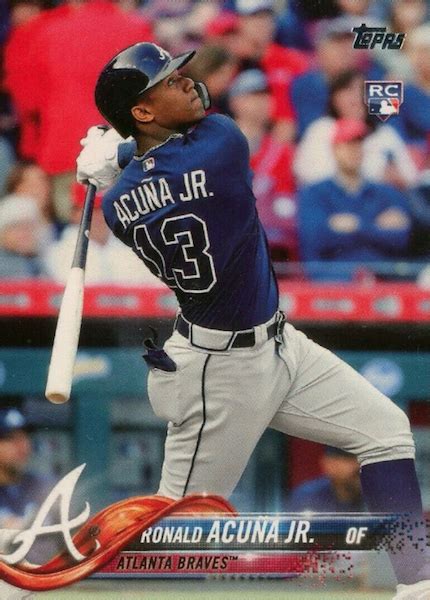 Ronald Acuna Jr. Rookie Cards Checklist and Gallery | Atlanta braves ...