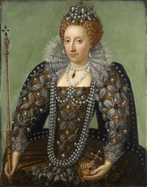 NPG 542; Queen Elizabeth I by Unknown artist – Tudors Dynasty