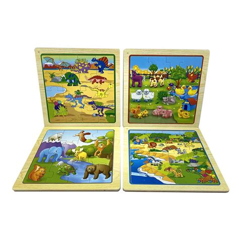 Animal Puzzles - Educational Toy Library