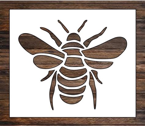 Reusable Bee Stencil Bee Stencil Springtime Stencil - Etsy