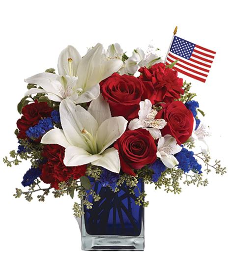 4th of July Arrangements & Patriotic Flowers - Julia's Florist