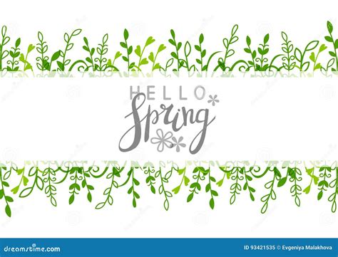 Floral border ornate stock vector. Illustration of abstract - 93421535