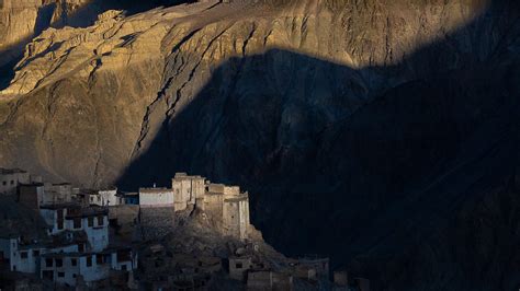 Lamayuru monastery from west, India