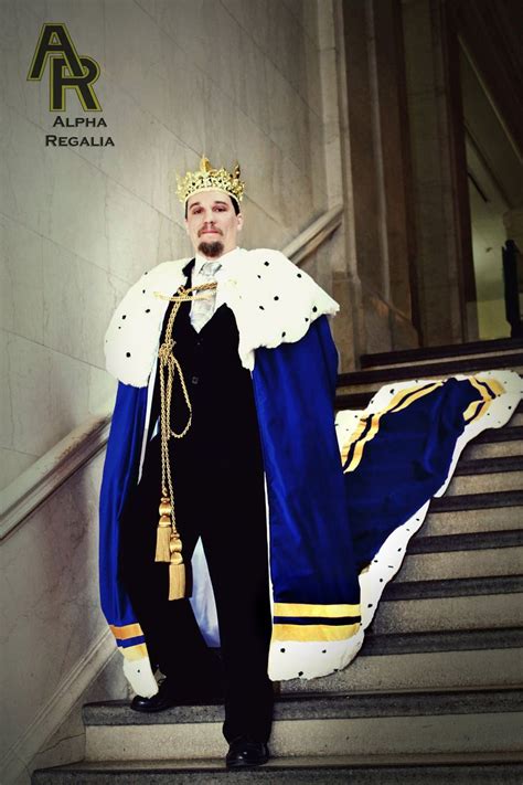 This King's royal robe was inspired by some of the beautiful coronation ...