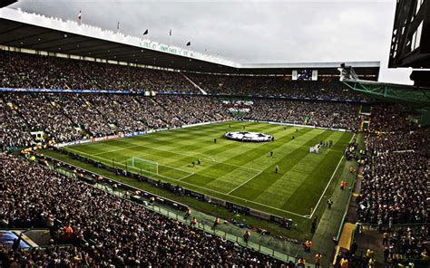 Download wallpapers Celtic Park, Glasgow, Celtic FC stadium, Great ...