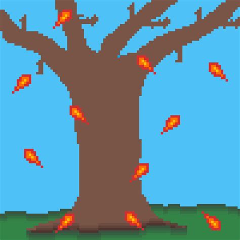 Leaves Falling From Tree Gif