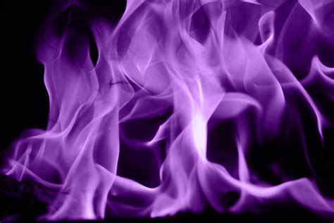 Purple Flame Background