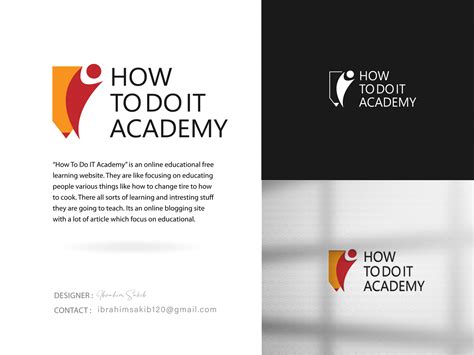 Online Educational Academy Logo Design by Ibrahim Sakib on Dribbble