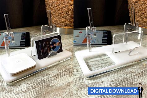 Tablet + Square Reader + Business Card Holder – Big Blue Laser Designs