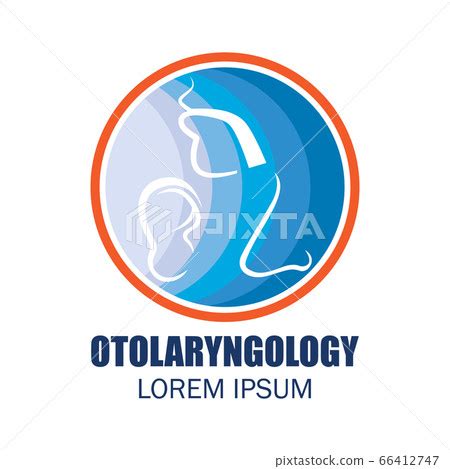 ear nose throat (ENT) logo for... - Stock Illustration [66412747] - PIXTA