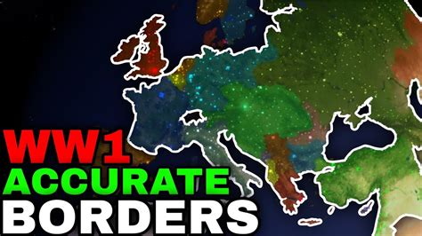 RECREATING AN ACCURATE WW1 BORDERS (Rise of Nations) - YouTube