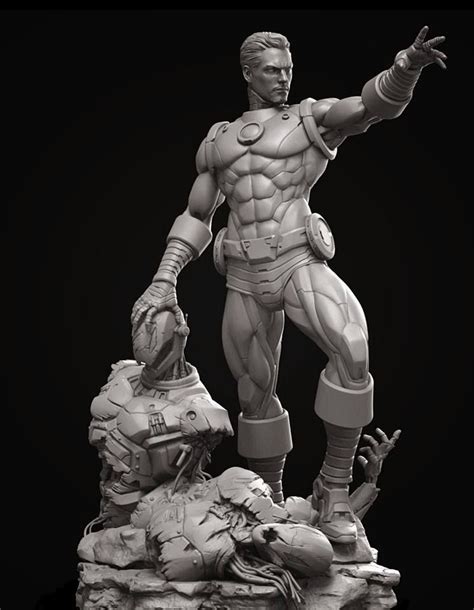 Character Statue, Comic Character, Character Concept, Concept Art, Human Anatomy Art, Anatomy ...