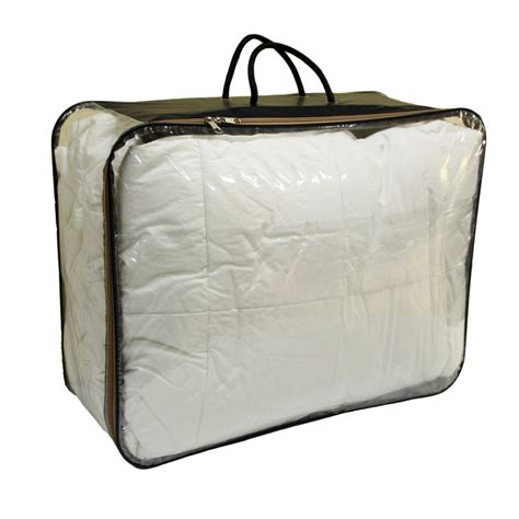 Custom Print Transparent Pvc Blanket Storage Bag Quilt Zipper Bags For Bed Sheet Packing - Buy ...