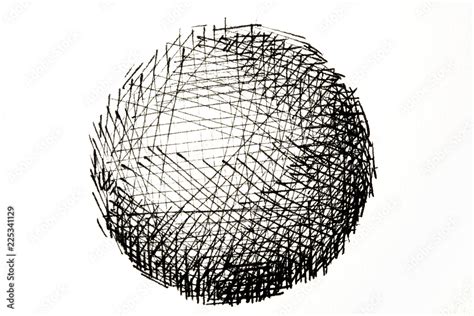 Sphere Line Drawing